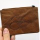 Personalised Leather Gift Little Tan Purse with Card holder